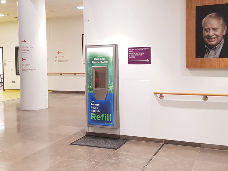 St James Hospital installed first Irish Iconic bottle filing station